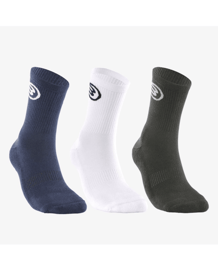 Calzini Bullpadel BP252 x3, Taglia S (35-37) M (38-41) L (42-44)