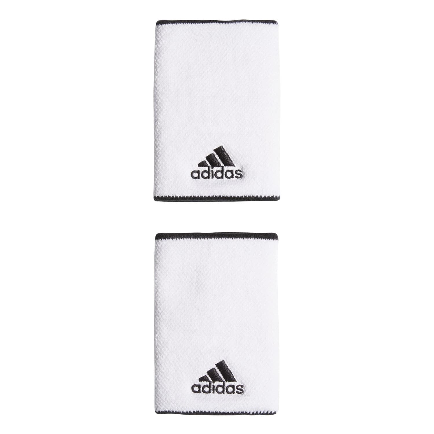 Coppia Polsini ADIDAS Bianchi - Confezione da 2