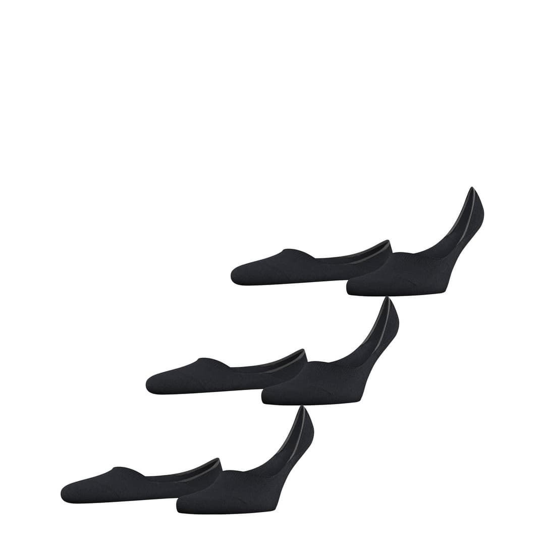 FALKE Step Medium Cut 3-Pack Uomo Fantasmini
