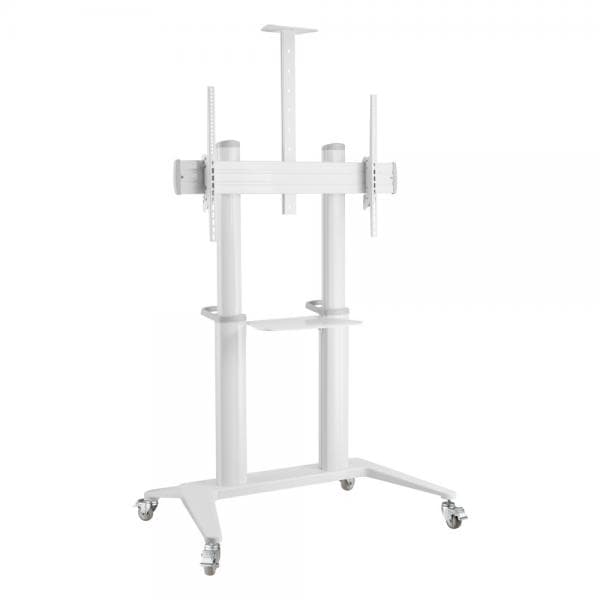 Techly Supporto da Pavimento per TV da 70'' a 120'' Bianco