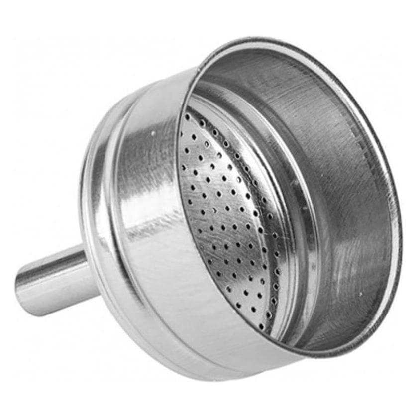 Bialetti Filtro a imbuto, Accessori per macchina da caffè, Argento
