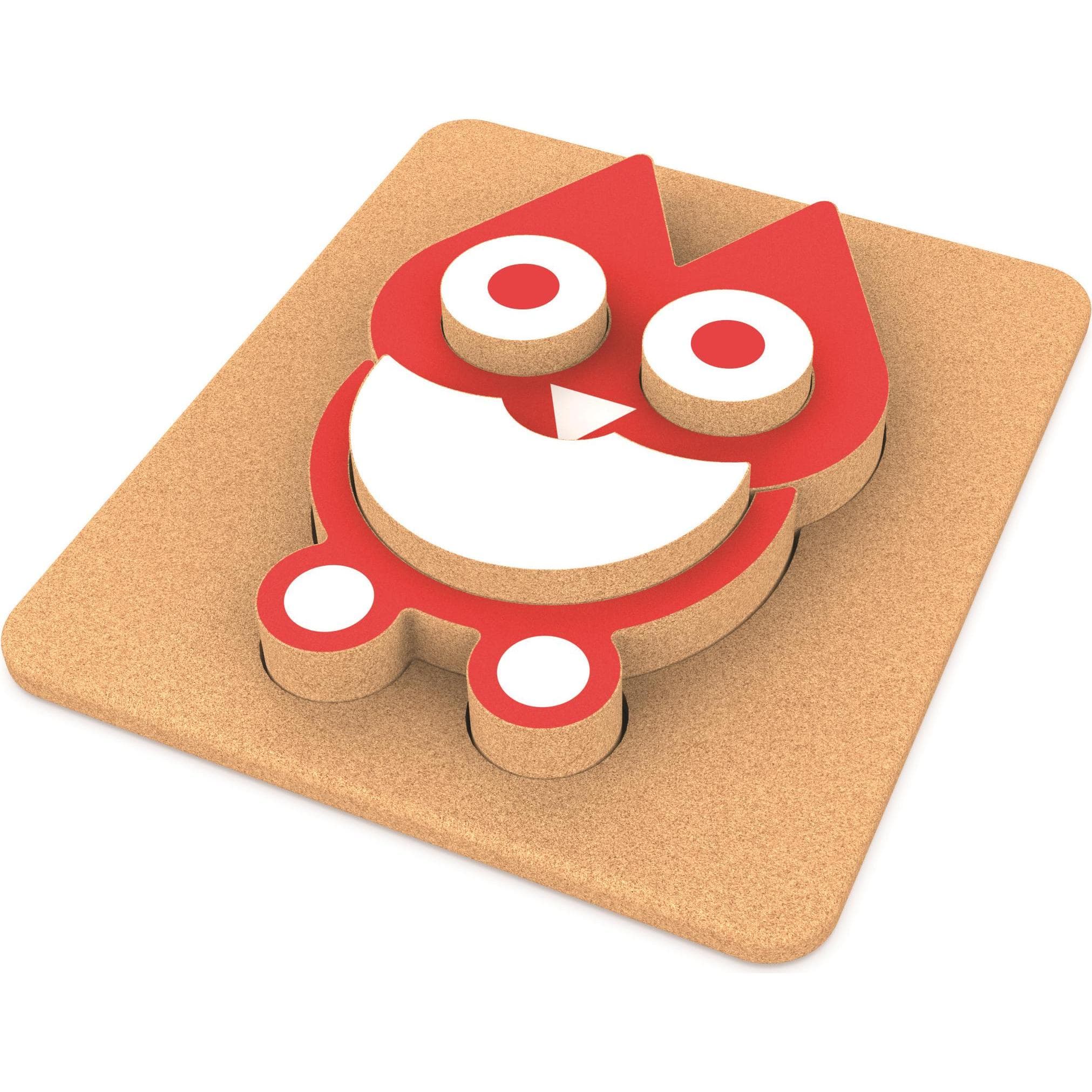 Elou Puzzle gufo 3D