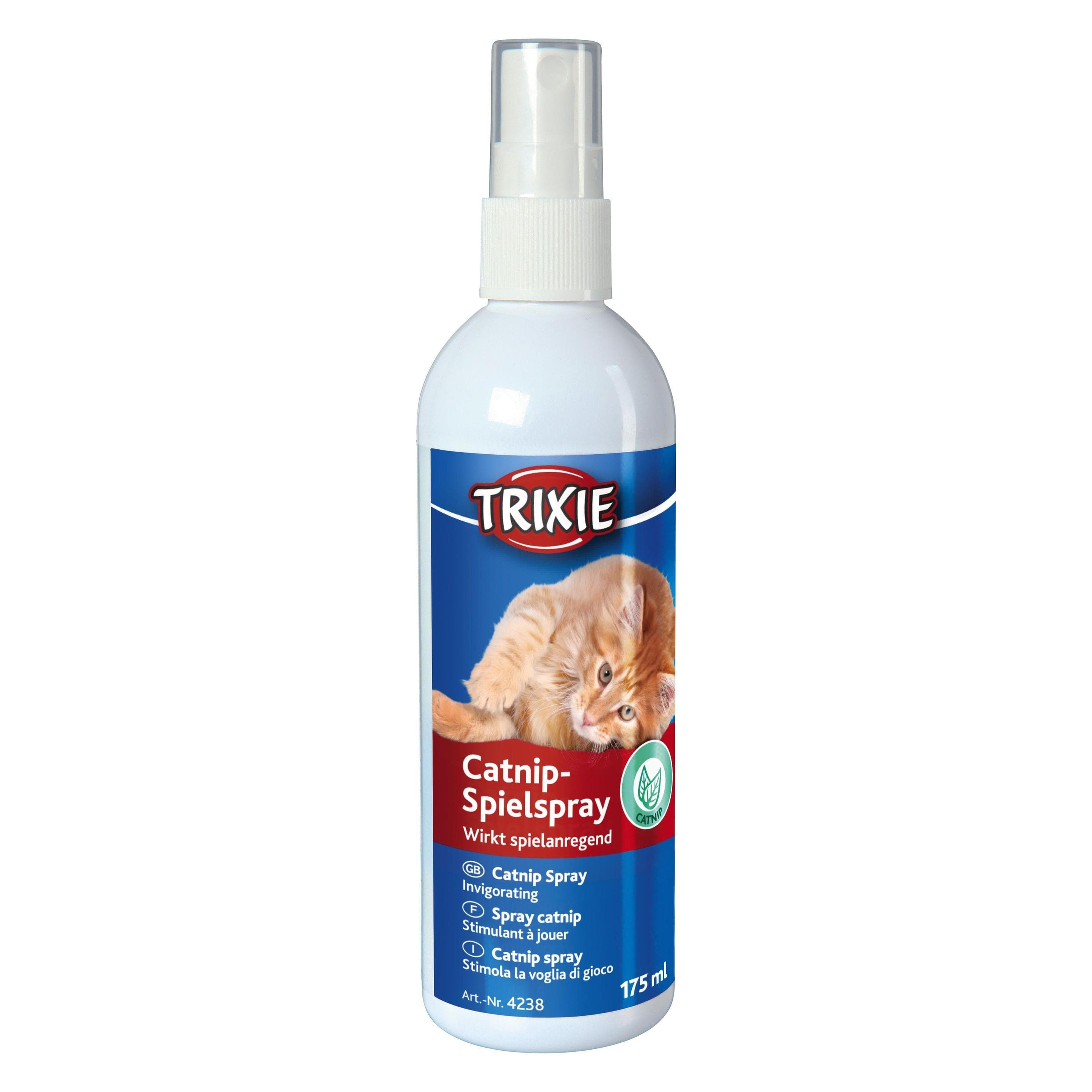 6x Trixie Spray per giocare con l'erba gatta (Catmint giocattolo), Gioco per gatti