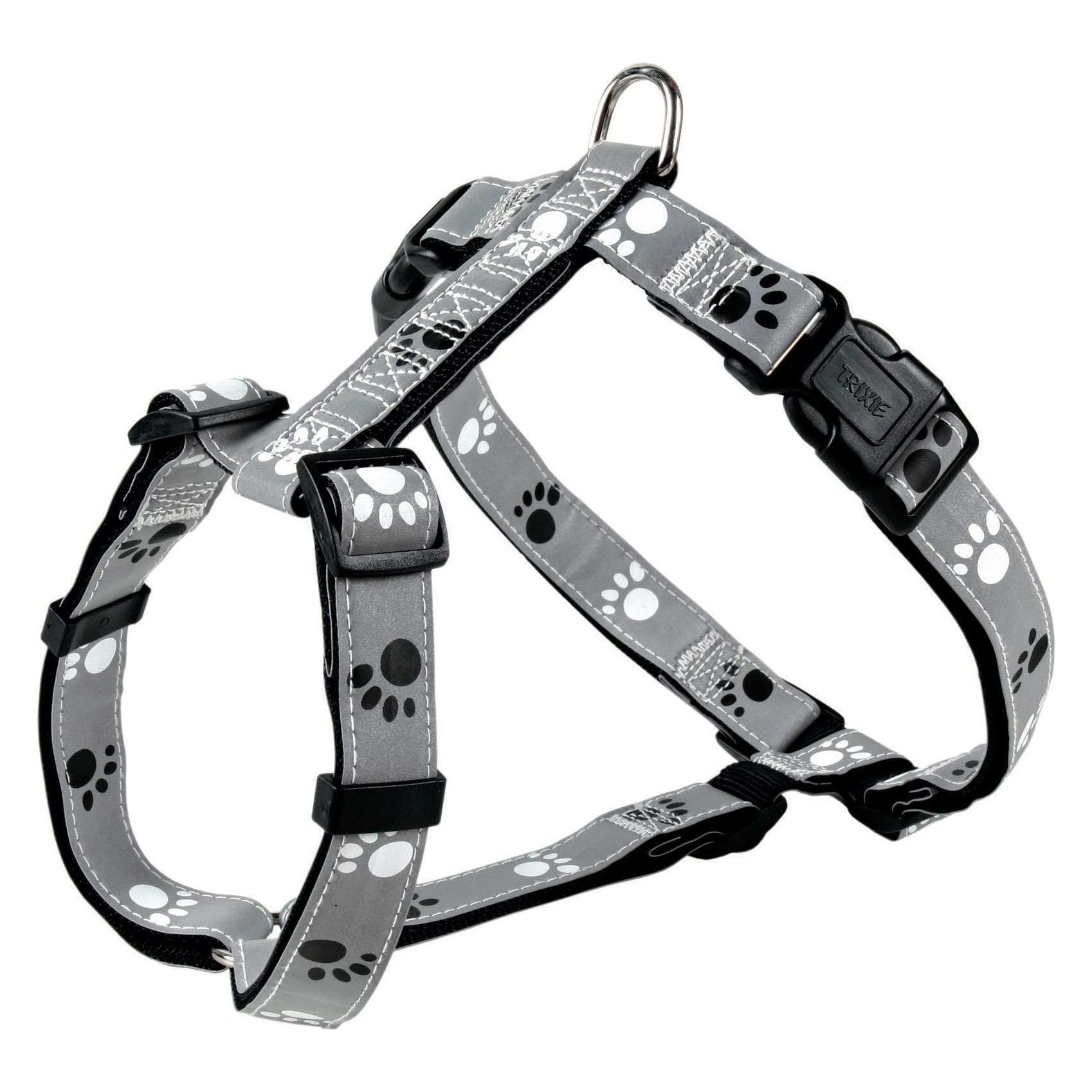 Trixie Stoviglie Silver Reflect (S, XS, Cane, Generale), Collare + Guinzaglio