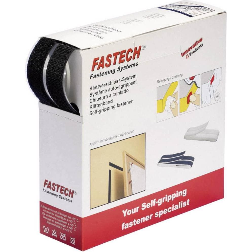 Fastech, Nastro in velcro, Scatola dispenser di velcro (50 mm)