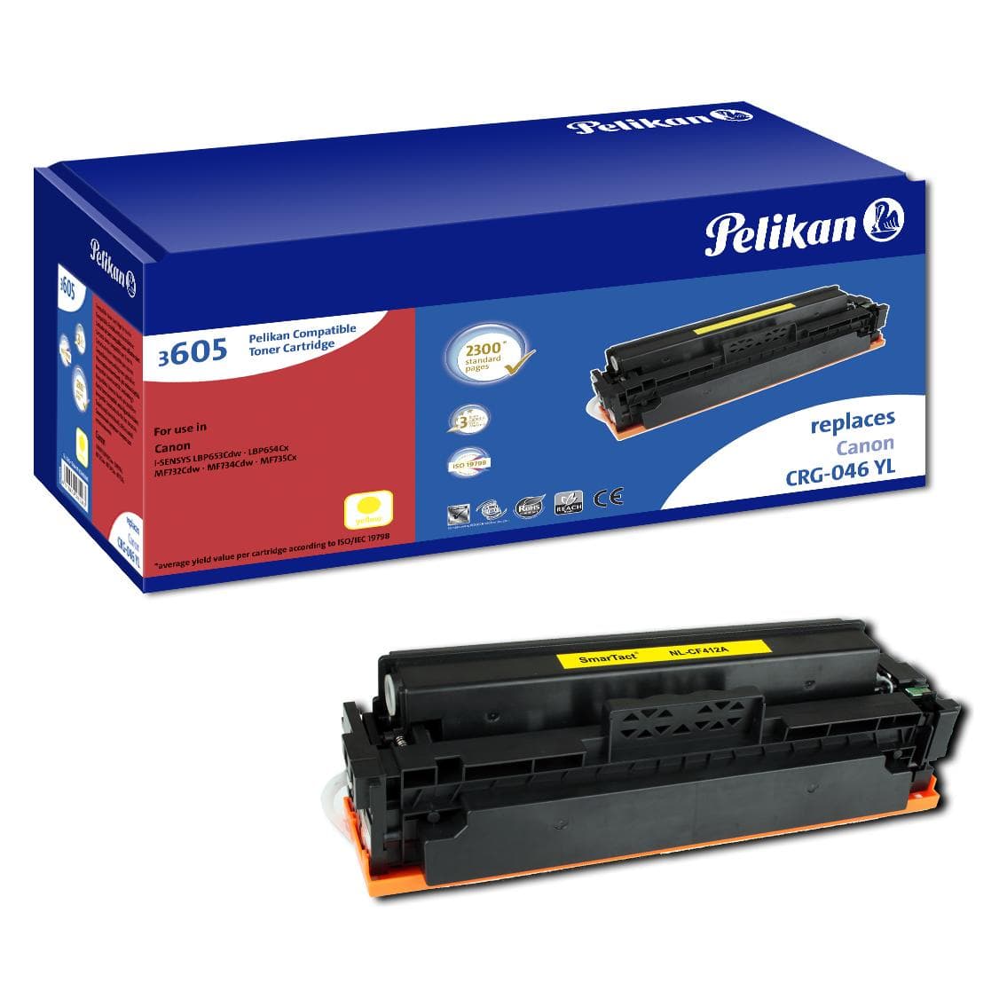 Pelikan, Toner, CRG-046 (Y)