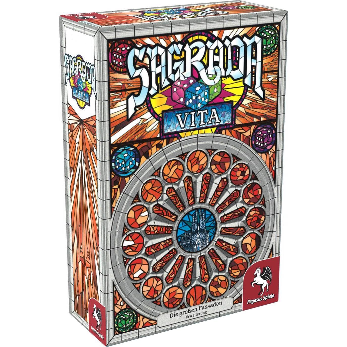 Pegasus Gioco per famiglie Sagrada: Vita (Tedesco, 1 - 4 Giocatori)
