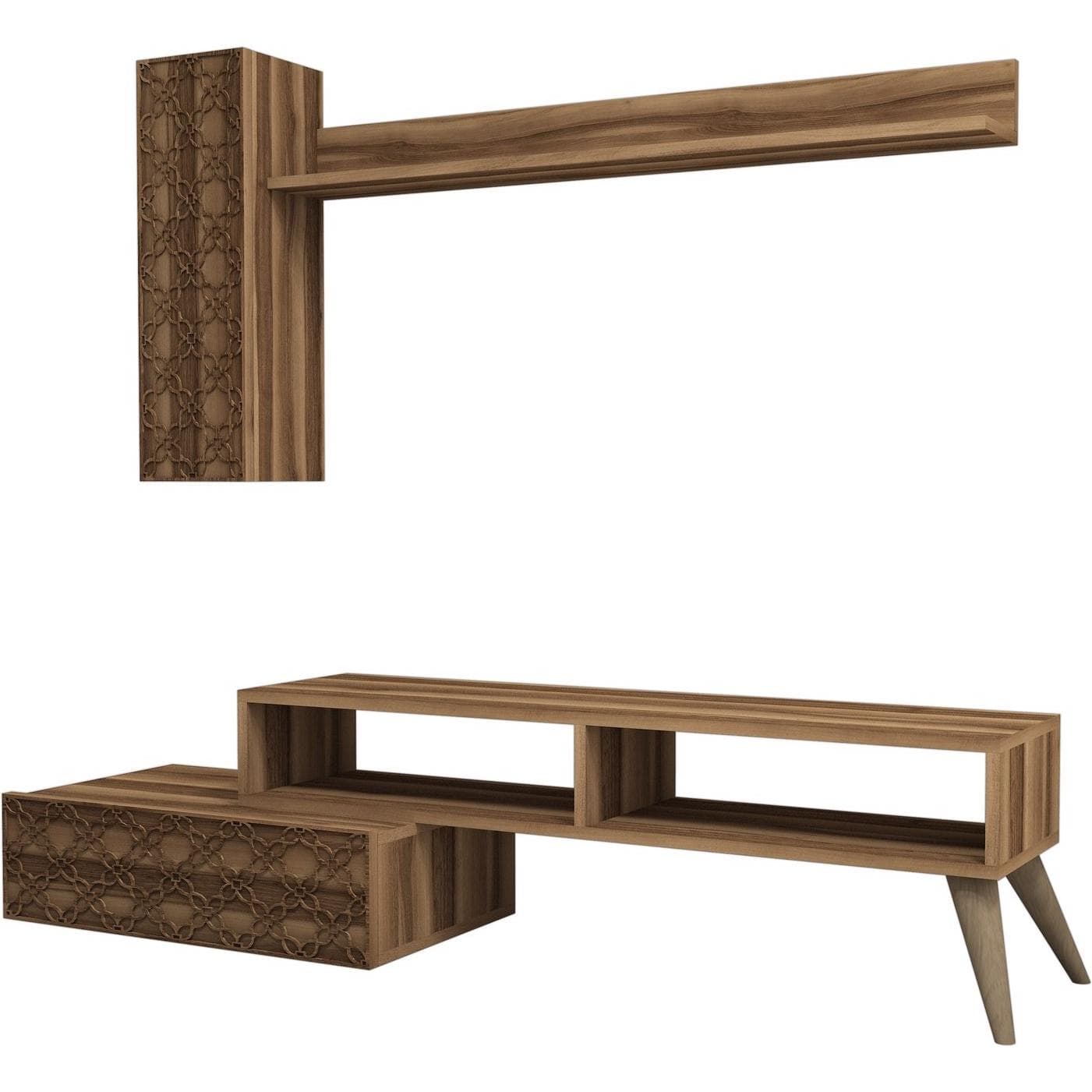 Hanah Home, Mobile TV, Addisyn (150 x 37.20 x 37.80 cm)
