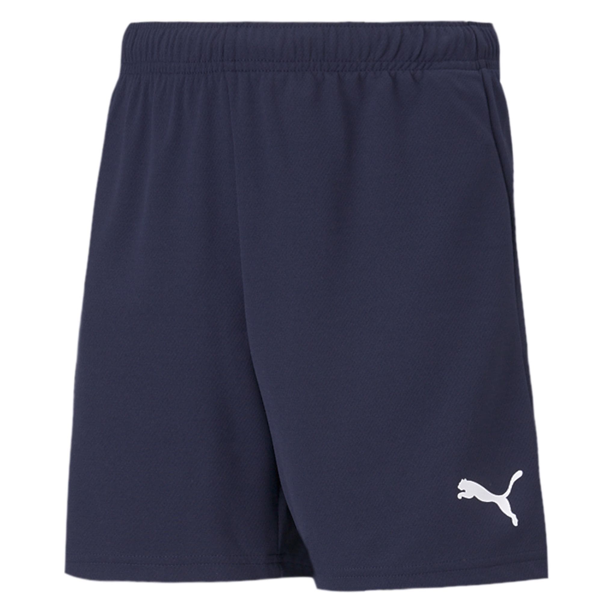 Puma, Bambini, Pantaloni sportivi, teamRISE Breve Jr-704943 (116), Blu