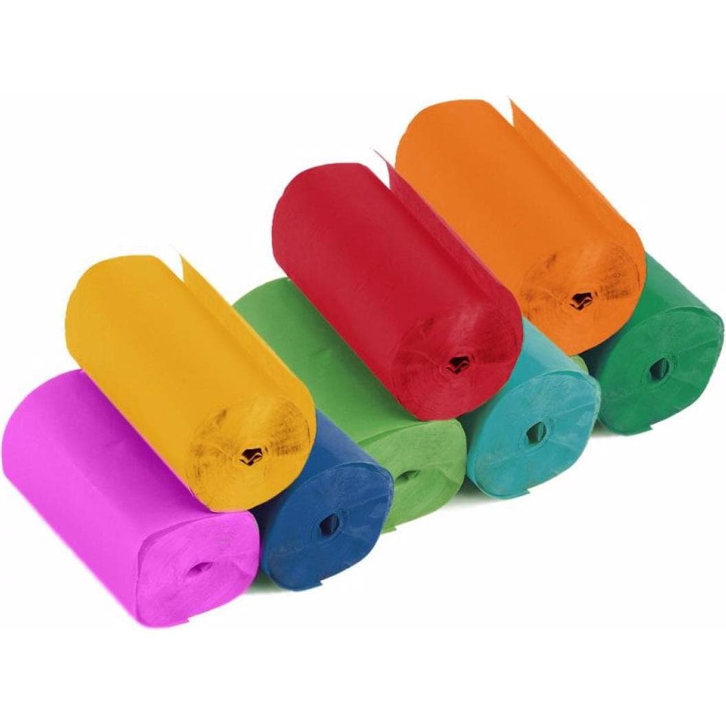 TCM Streamer Slowfall 10mx5cm, multicolore, 10x (10 pz.)