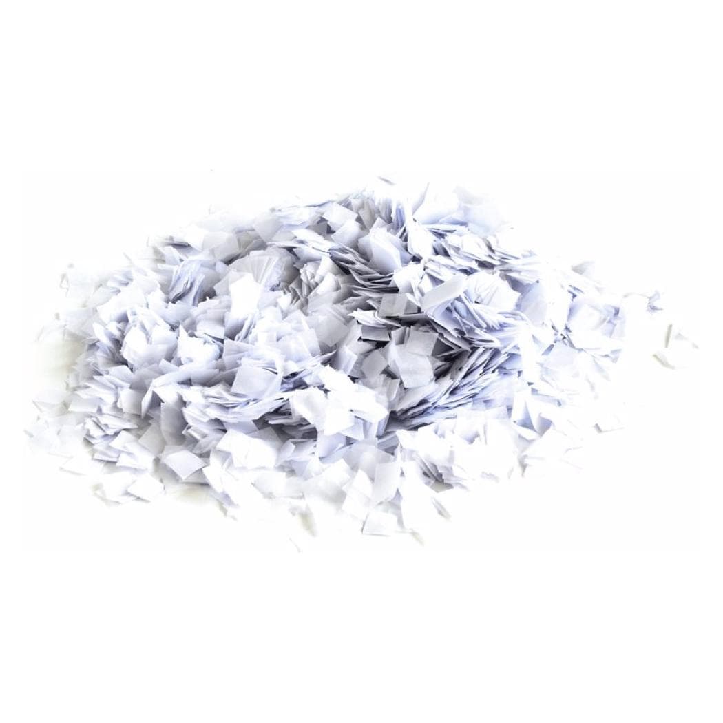 TCM Slowfall Confetti Fiocchi di Neve 10x10mm, bianco, 1kg