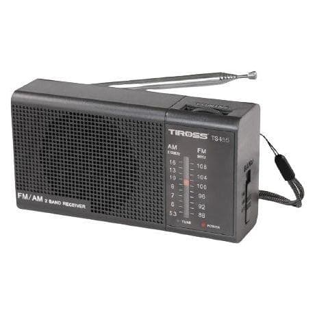 Tiross TS-455CZ (AM, FM), Radio, Nero