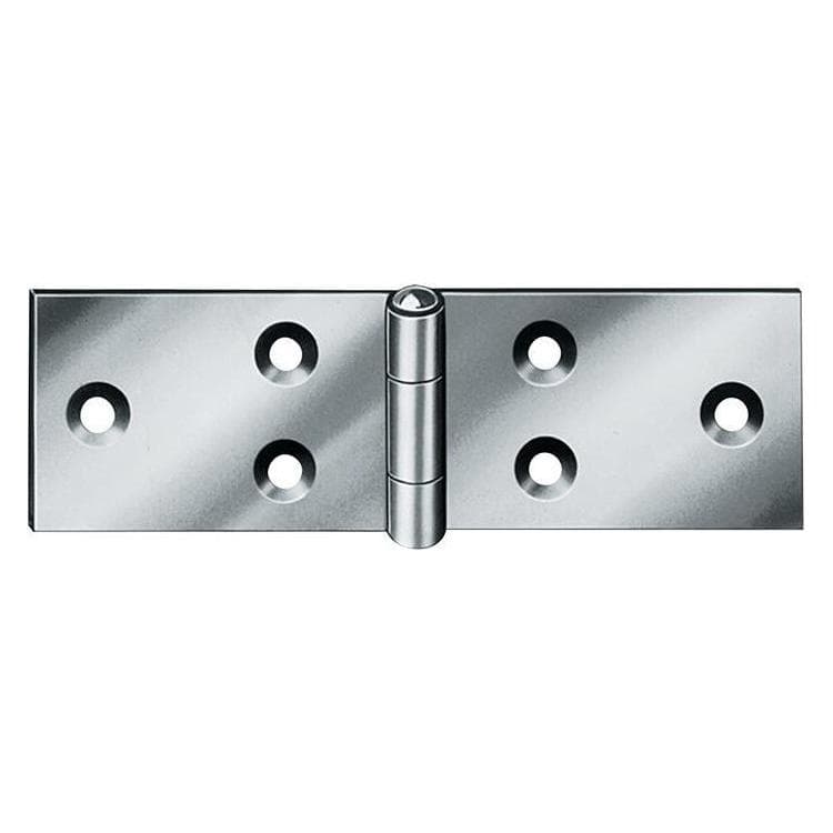 Vormann, Connettori in legno, Laminato, fascia larga Altezza 32 mm L.aperta100 mm Spessore 1,3 mm Acciaio zincato blu (20 pz.)