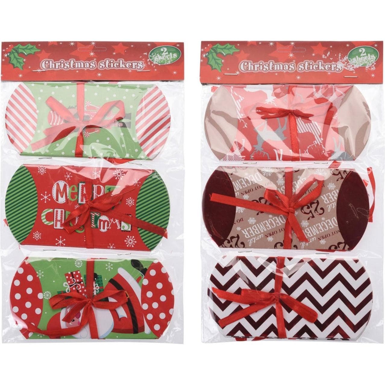 No Name, Confezione regalo, Scatole regalo di Natale, 9 pezzi. (9x)