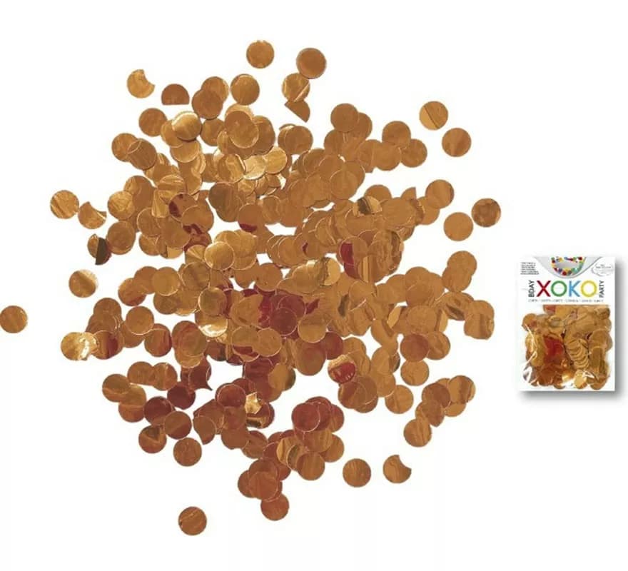 Sacchetto di coriandoli color champagne da 15 grammi