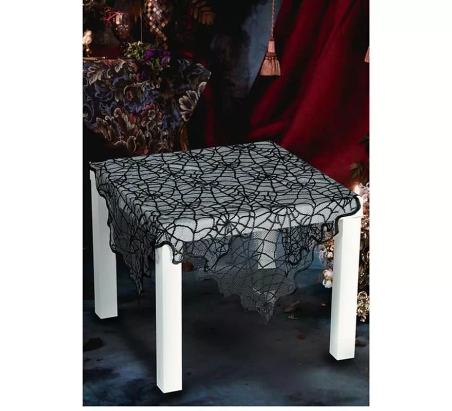 Merletto Ragnatela per Tavolo 100x75 cm