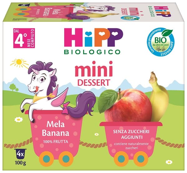 Hipp bio merenda frut mela/ban