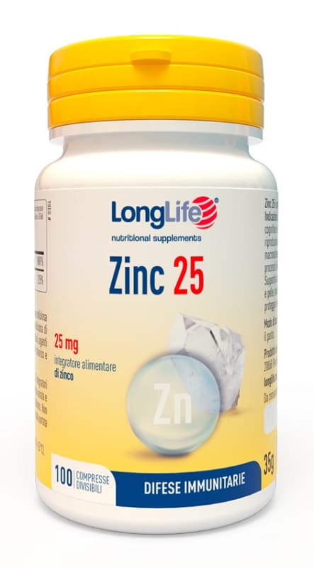 Zinc 100compresse longlife