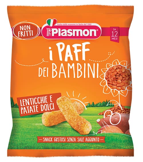 Plasmon dry snack paff lent-pa
