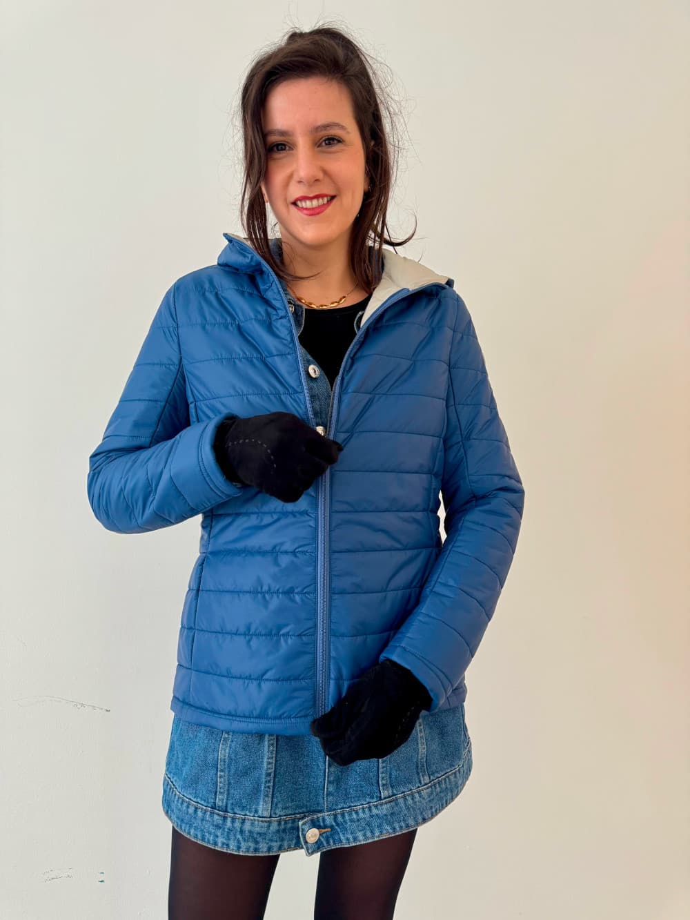 Senzapiuma 100gr Woman | +mino (Colore: Avio, Taglia: XL)