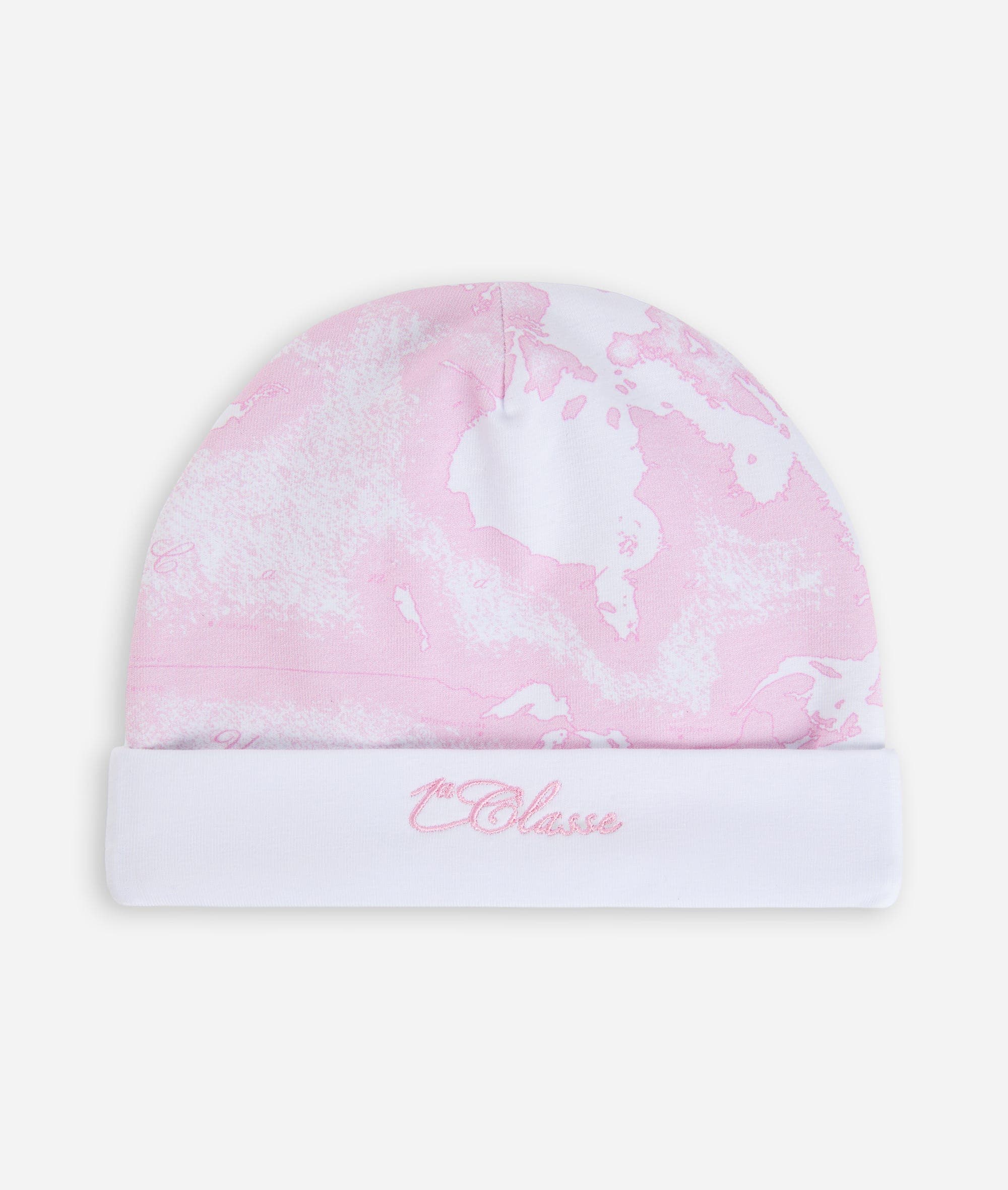 Cappellino in cotone Geo Bubble Rosa
