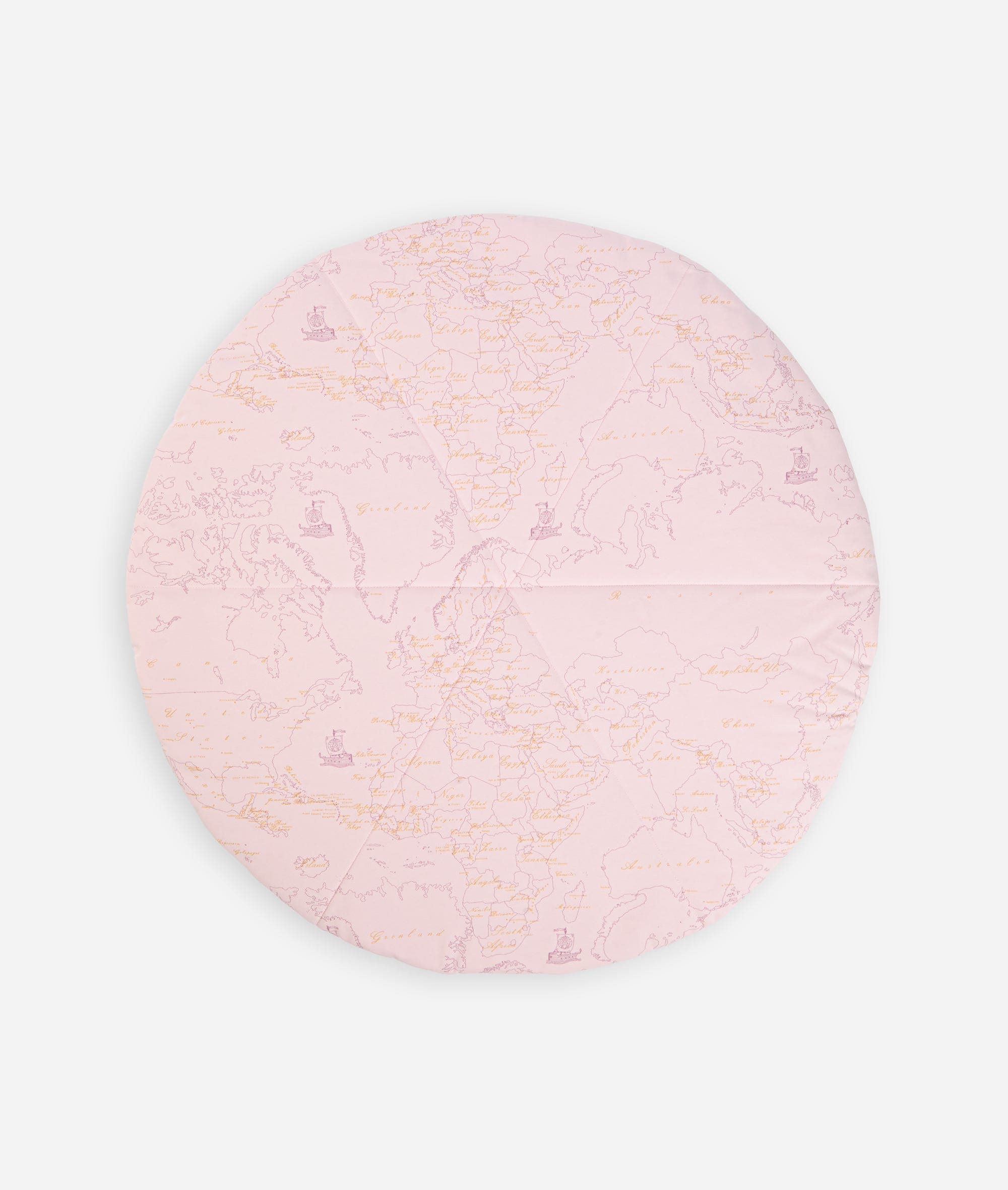 Telo per il cambio imbottito Luxury Pink Rosa