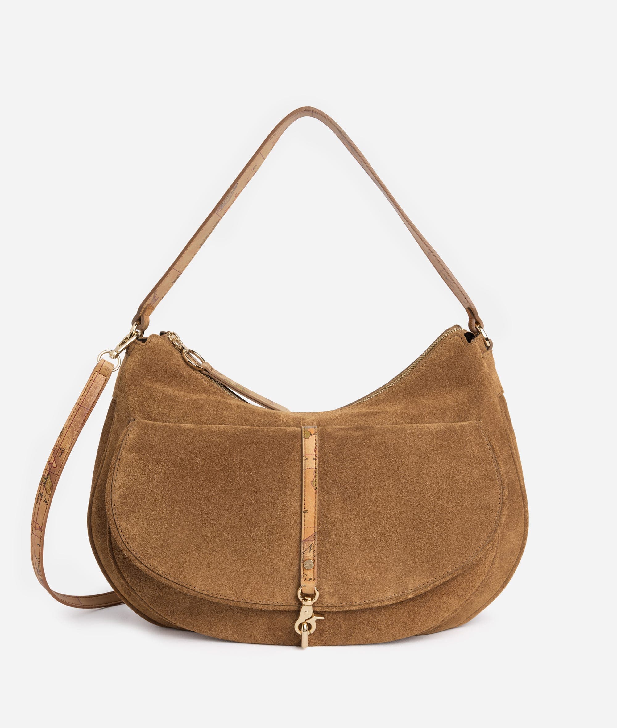 Savage Leather maxi tracolla Terra di Siena