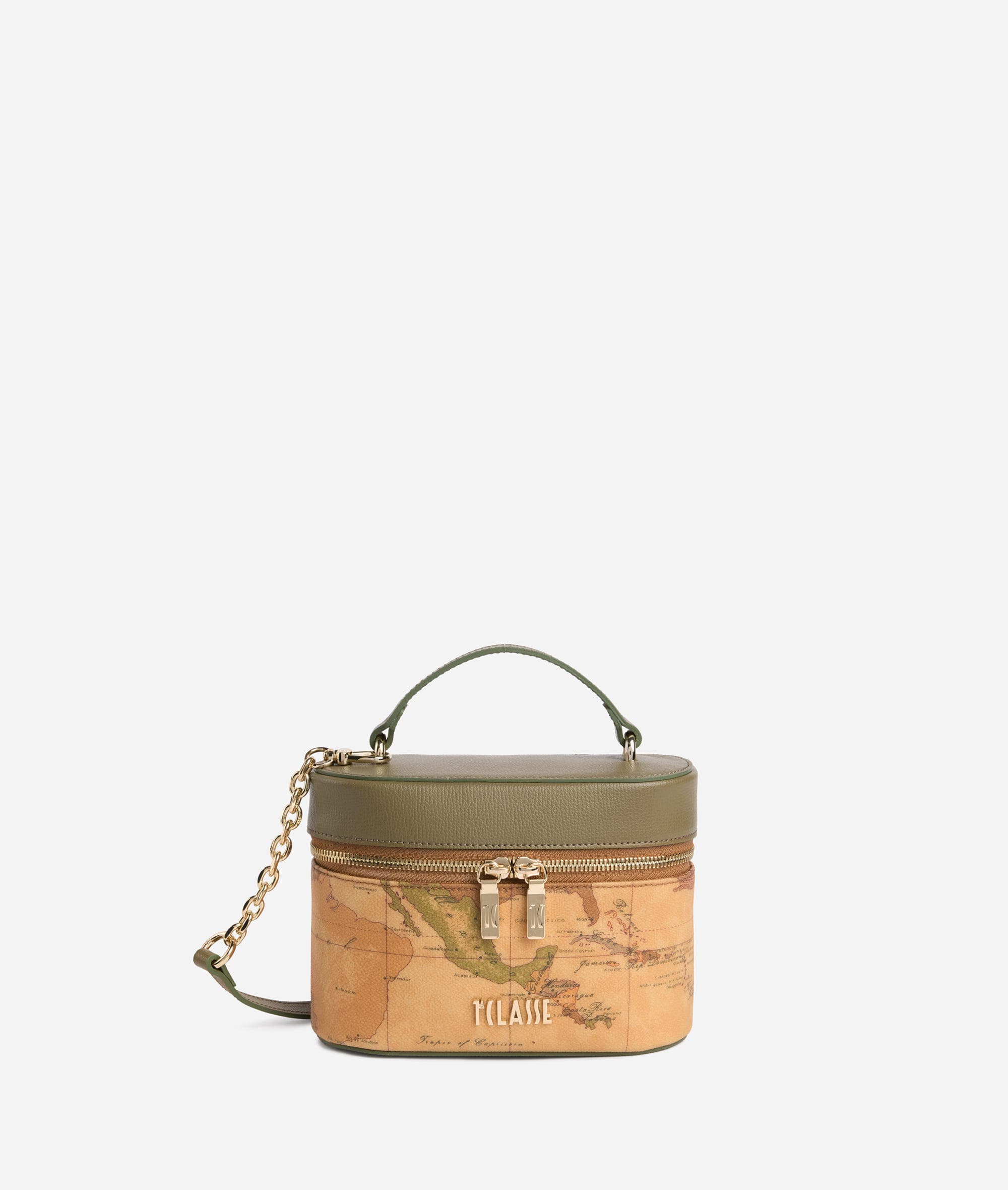 Treasure Bag tracollina vanity Geo Classic e Verde Oliva