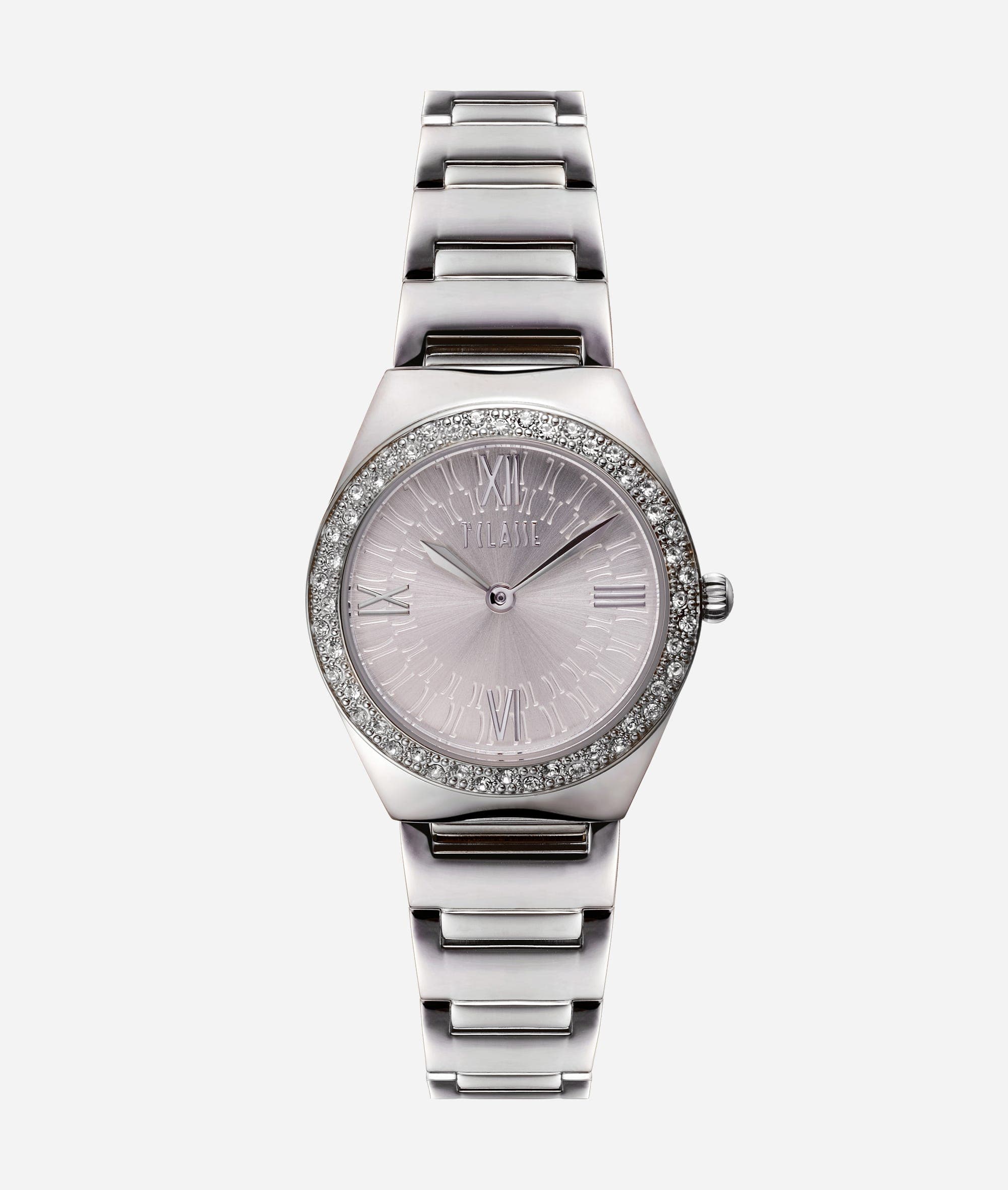 Notting Hill orologio in acciaio Argento