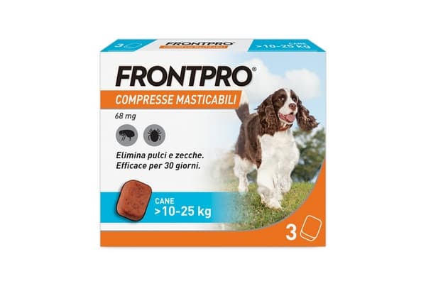 FRONTPRO X3 Compresse Masticabili Per Cani 10-25kg
