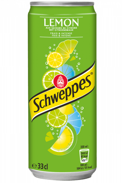 Schweppes Lemon Lattina 33cl