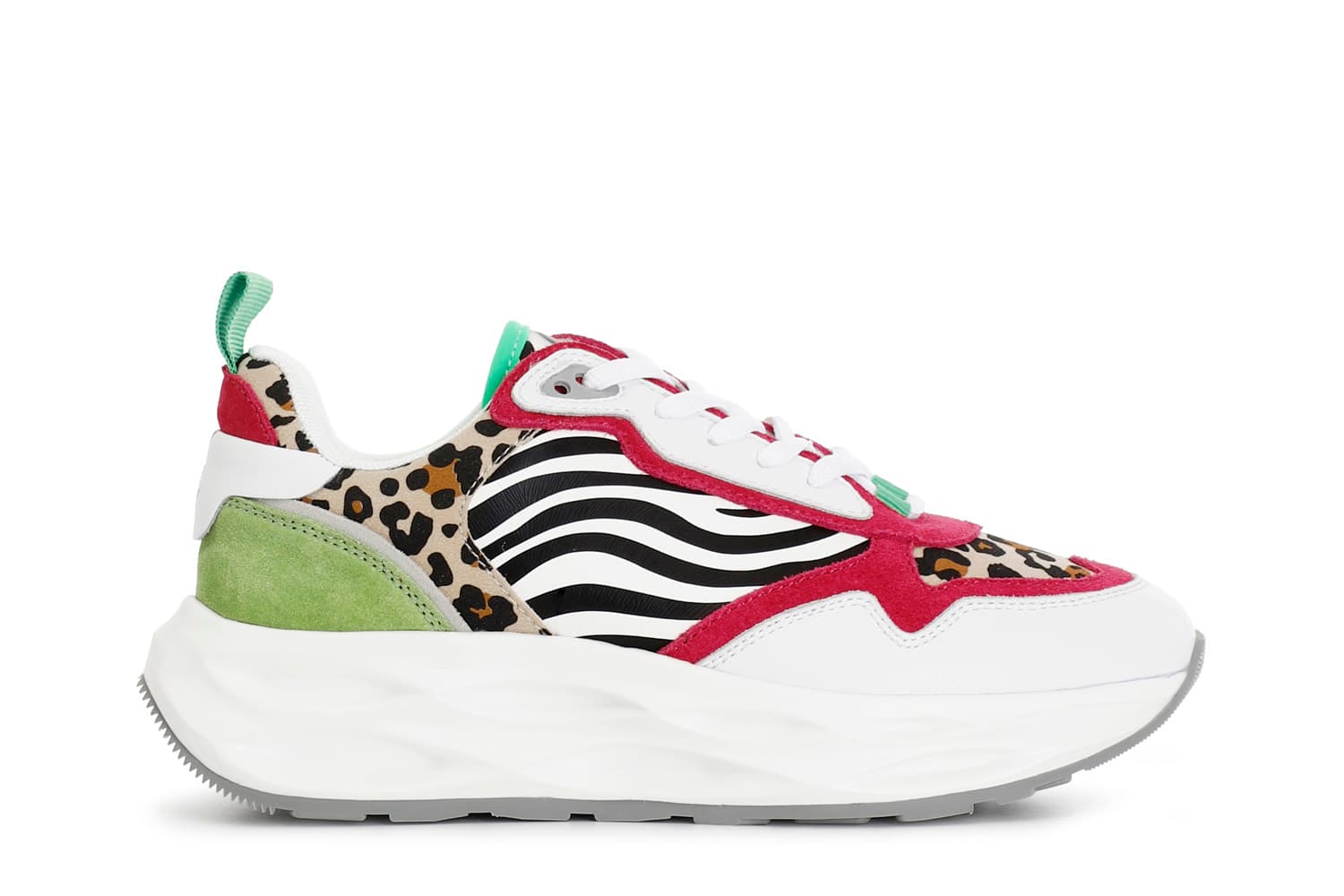 scarpe running con riporti animalier multi animalier 37