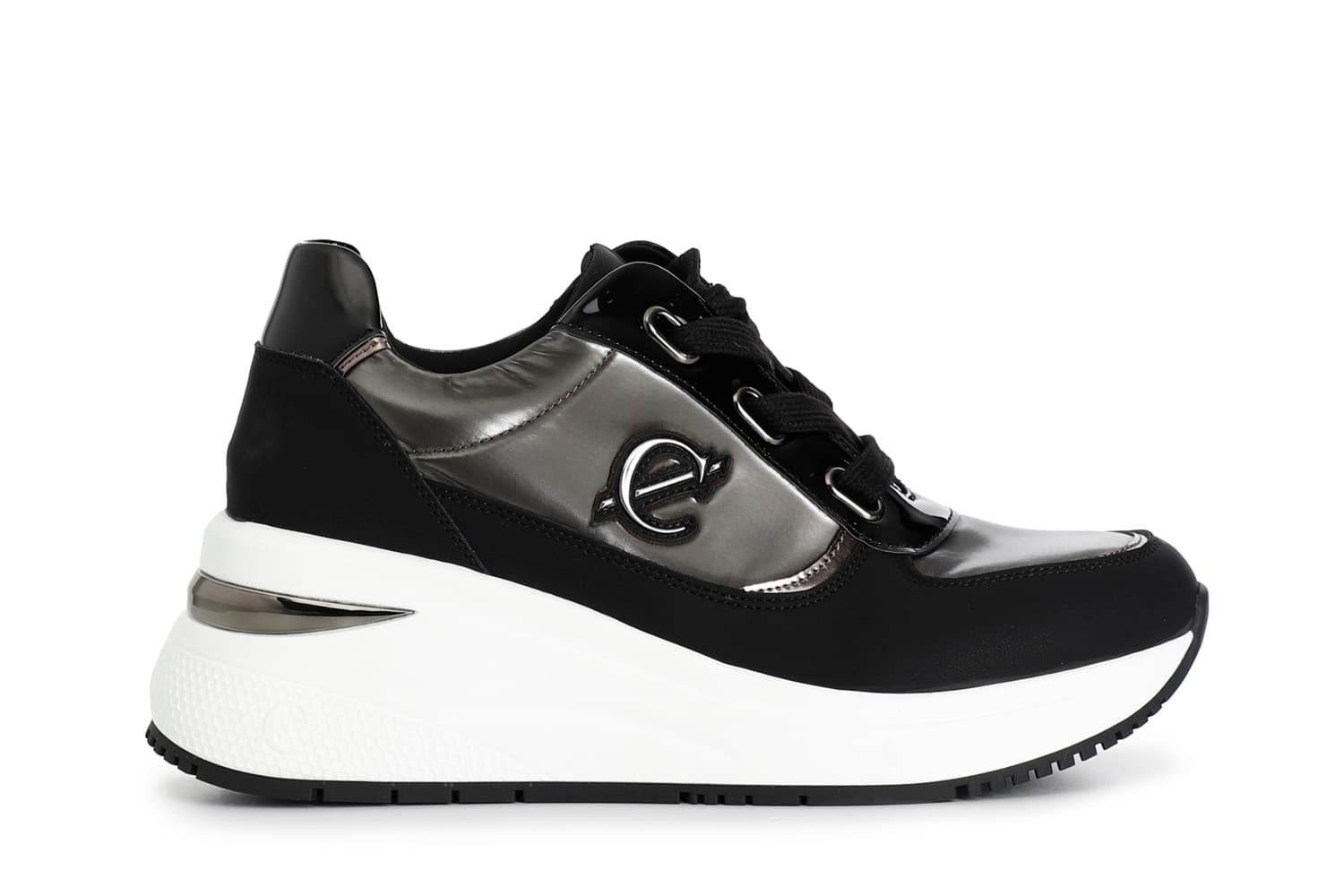 running in nylon nero/antracite 37