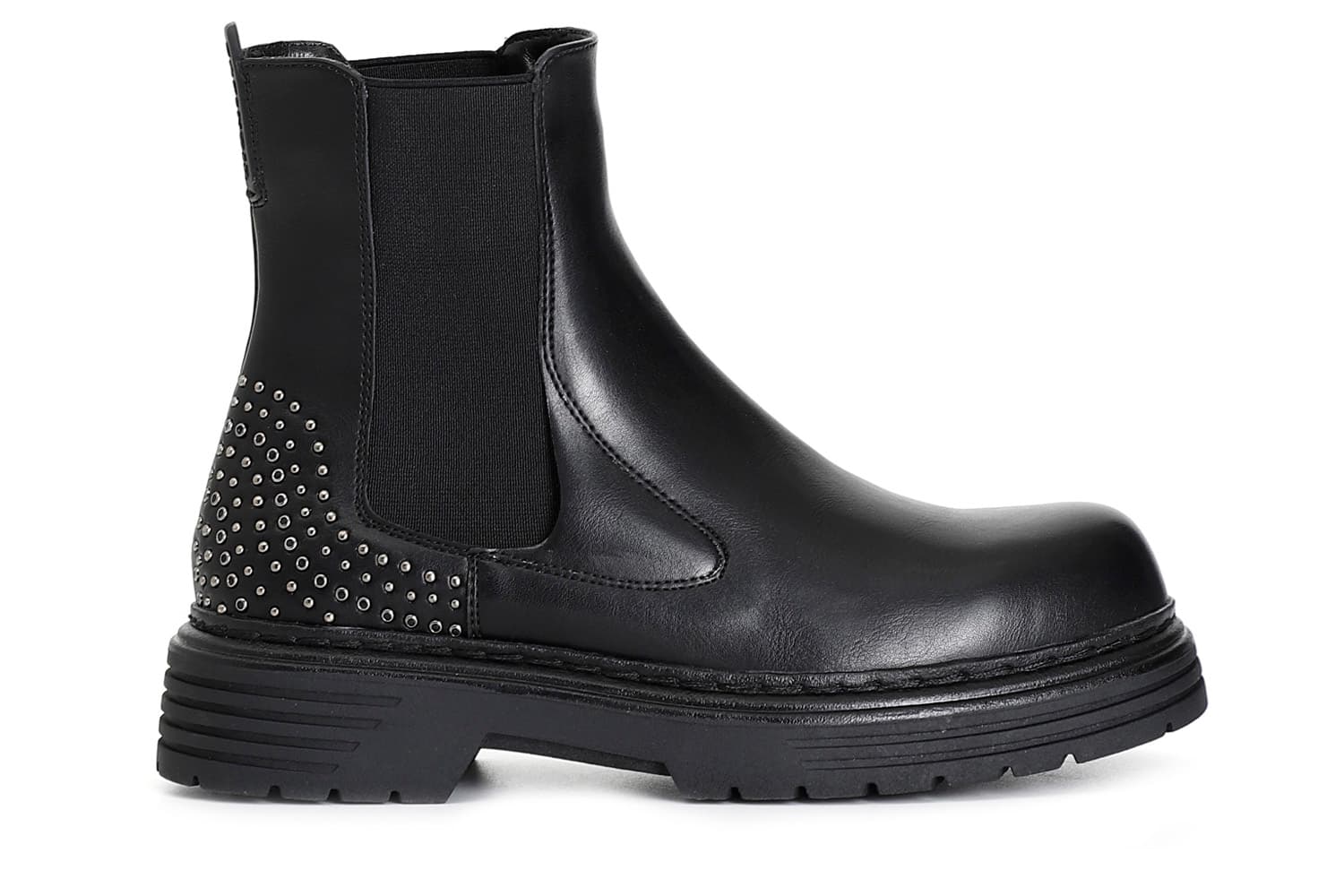 beatles da donna con microborchie sul dietro nero 37