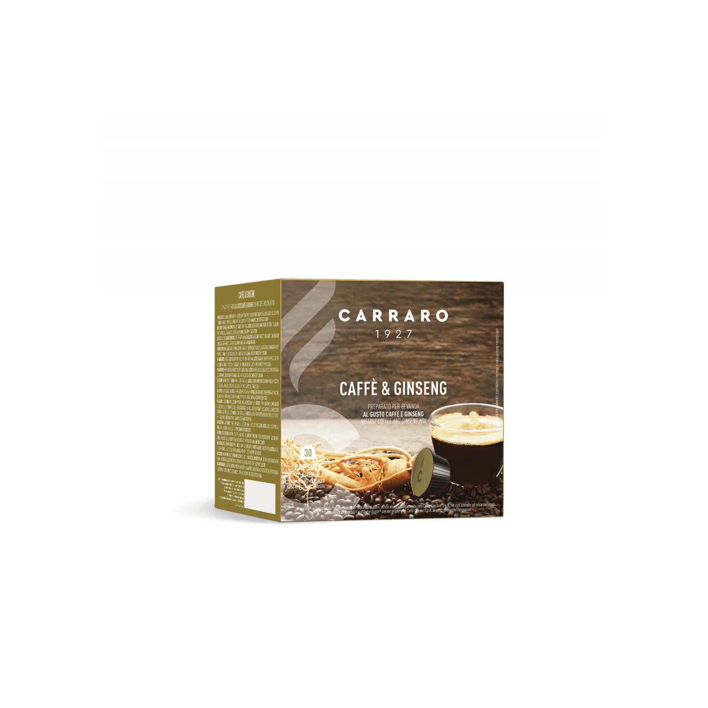 Caffè&Ginseng - 30 capsule compatibili Dolce Gusto®*