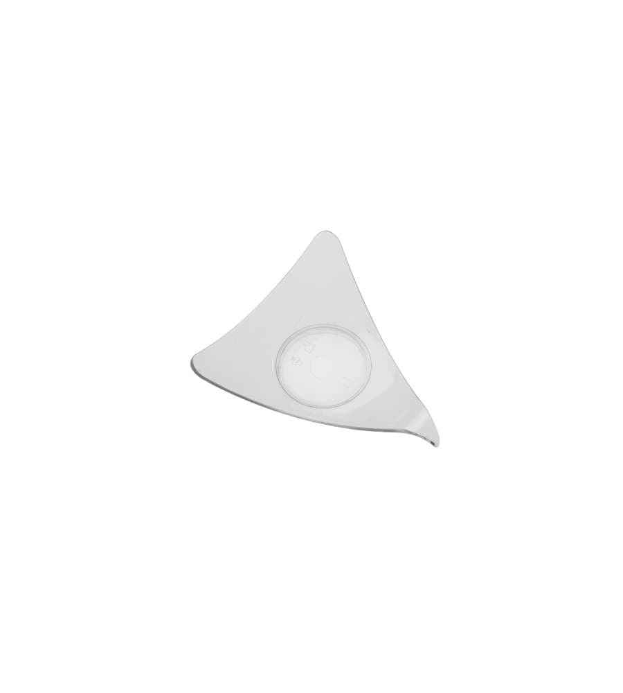 12 Coppette di plastica triangolari