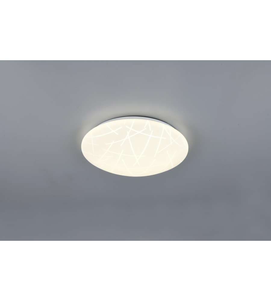 Reality Plafoniera Led Umbria VII - Bacchette - 16W 1600lm D.30cm