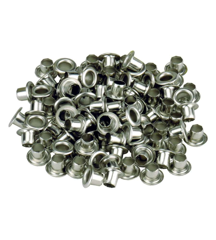 Occhielli  5,5 mm. 100 pz