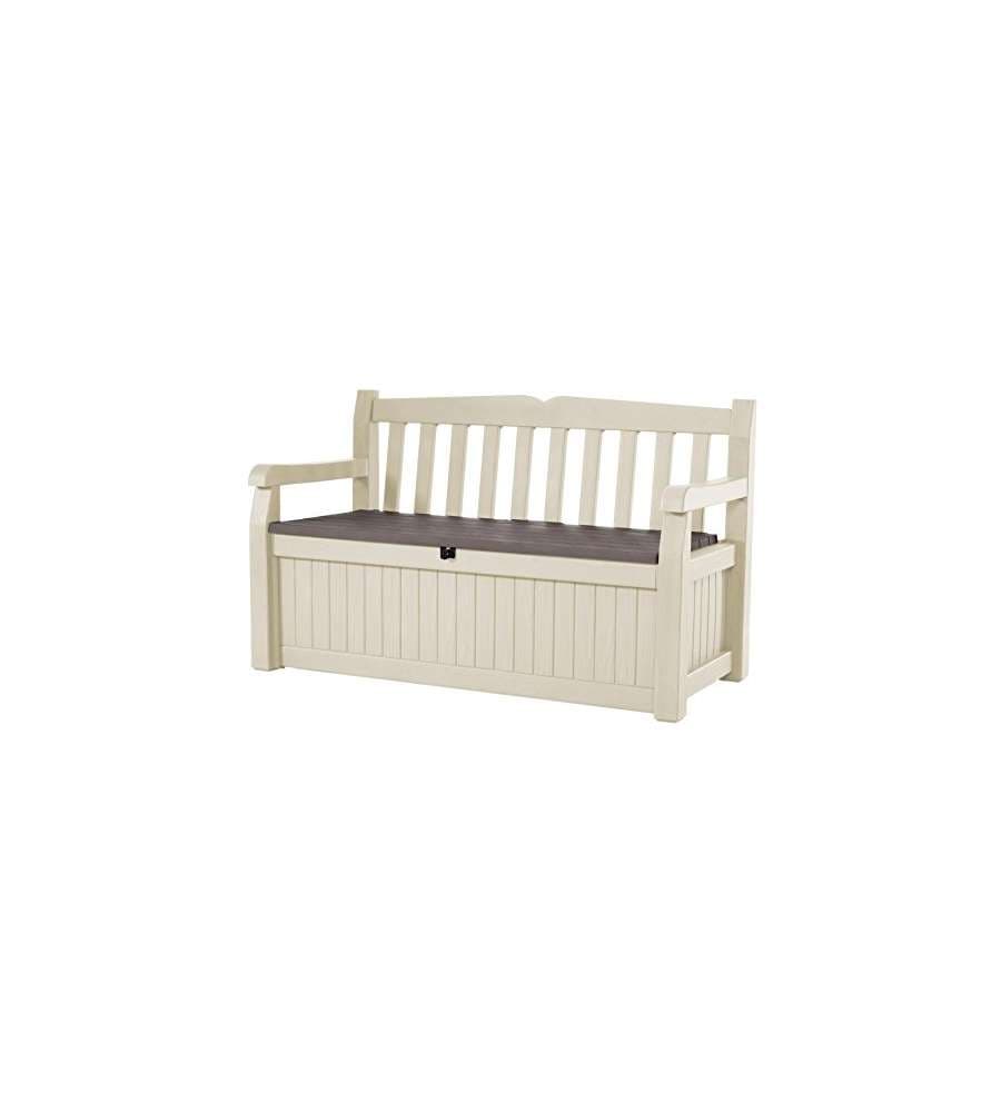 Cassapanca Eden beige 140x60x84H cm Keter
