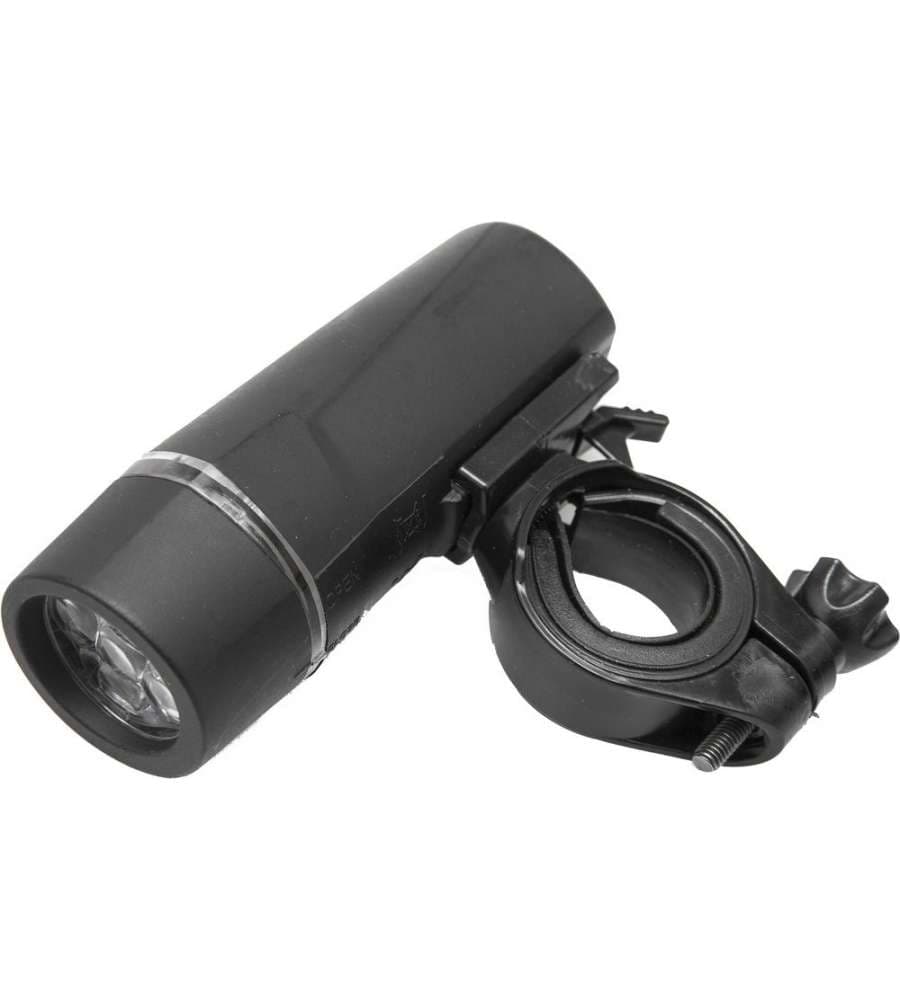 Fanale mini torcia universale bici cinque LED bianchi