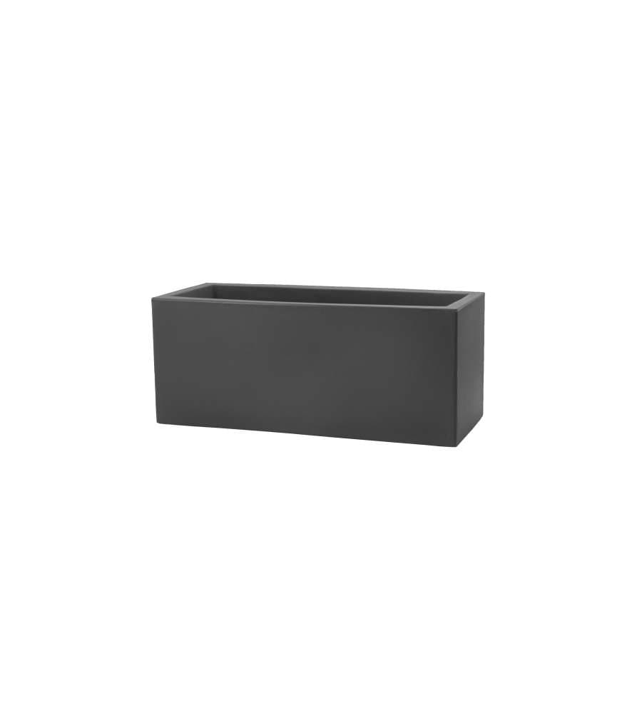 Vaso Schio Cassa 60 Antracite 60 x 25 x 25 cm