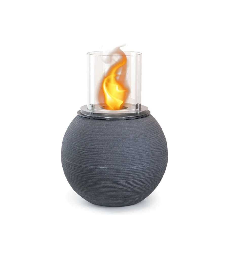Divina Fire Camino a Bioetanolo Botticelli Grigio - 1,5 lt - 40x54 cm