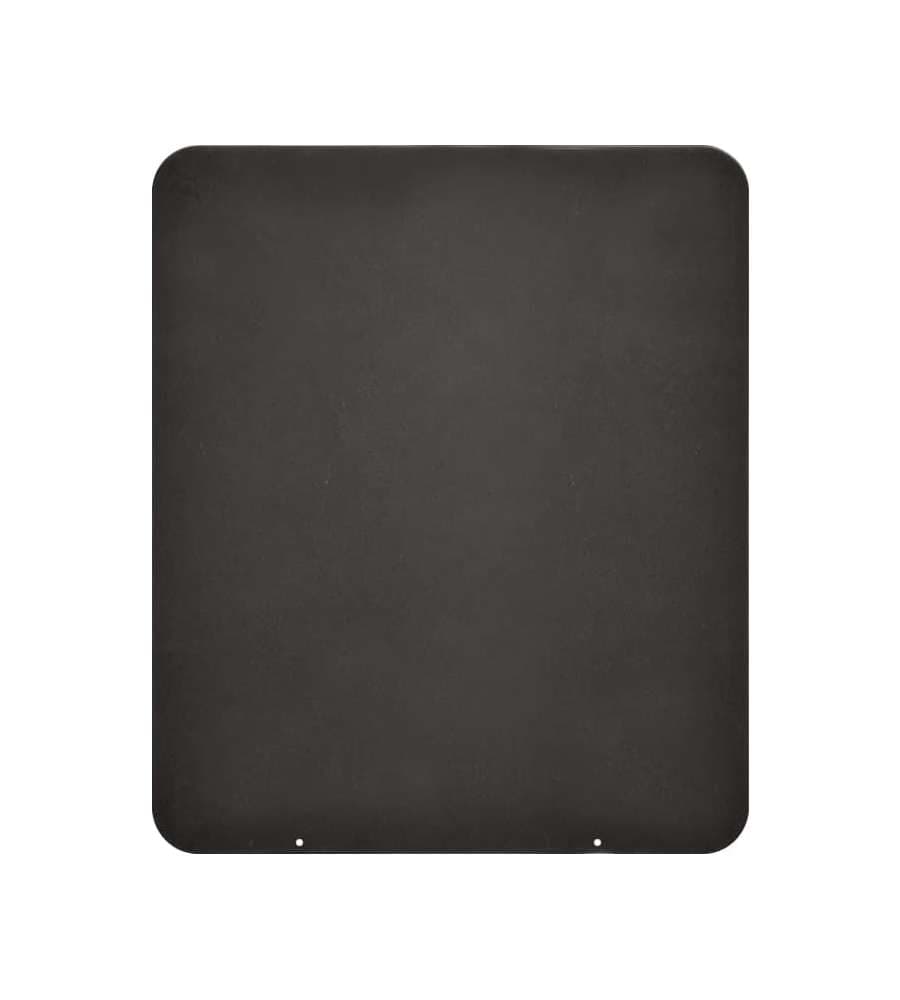 Divina Fire Pedana Salvapavimento per Stufe - Acciaio - 70x60 cm