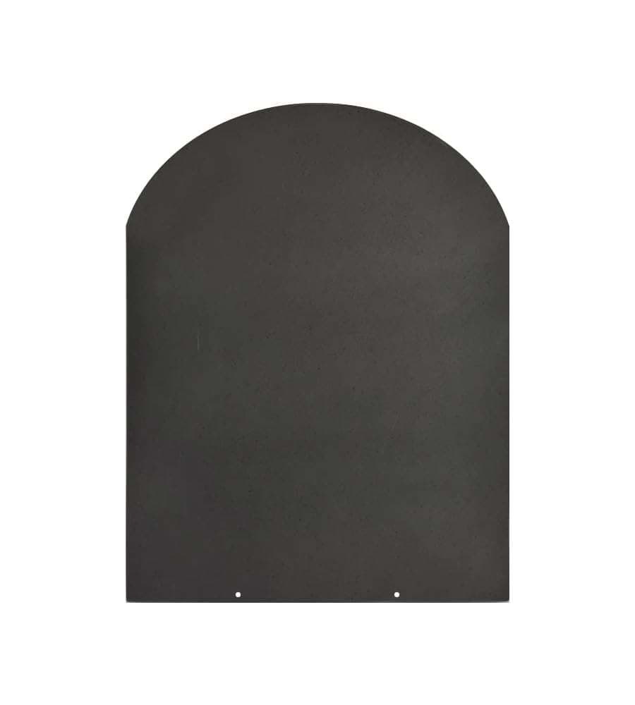 Divina Fire Pedana Salvapavimento per Stufe - Acciaio - 90x80 cm