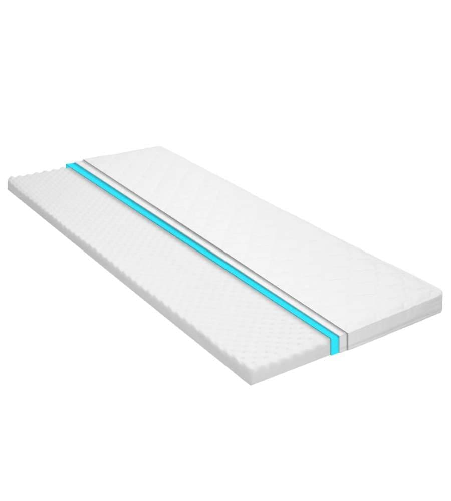 Coprimaterasso 120x200cm Schiuma a Freddo Superficie a Onde 6cm