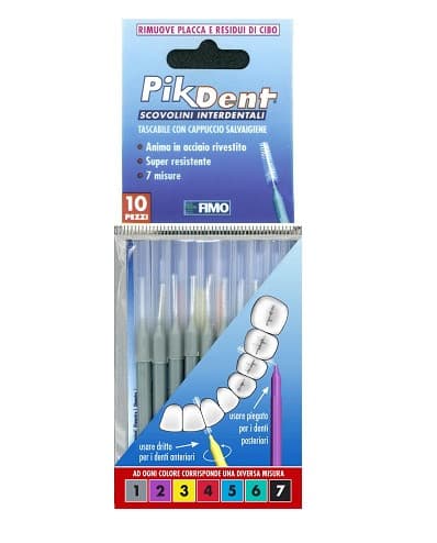 Pikdent stuzzicolino 1gri 10pz