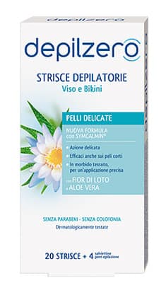 Depilzero strisce viso bikini