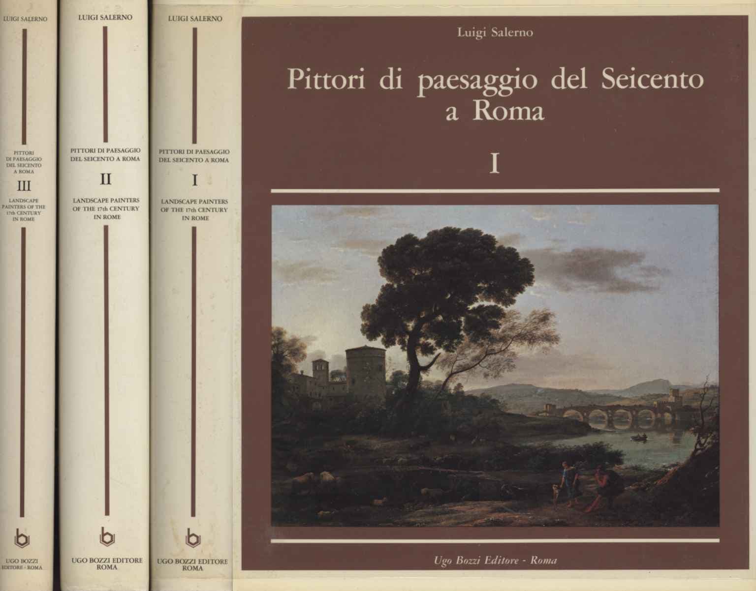 Pittori di paesaggio del seicento a Roma (3 Volumi) - Luigi Salerno - usato - Arte - Moderna