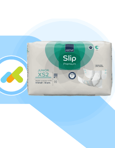 Abena Slip Premium Junior Xs2 | Pannolone A Mutandina | Protezione Per Bimbi E Ragazzi | 32 Pezzi