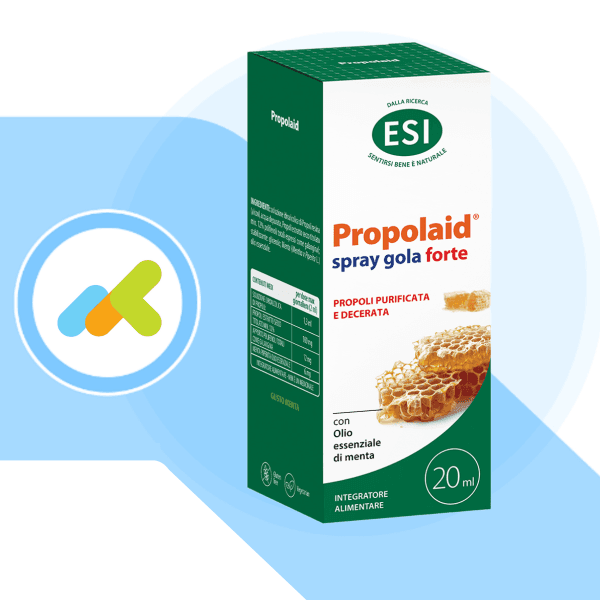 Esi - Esi Propolaid Forte | Spray Per La Gola Con Propoli E Menta | 20 Ml Pz
